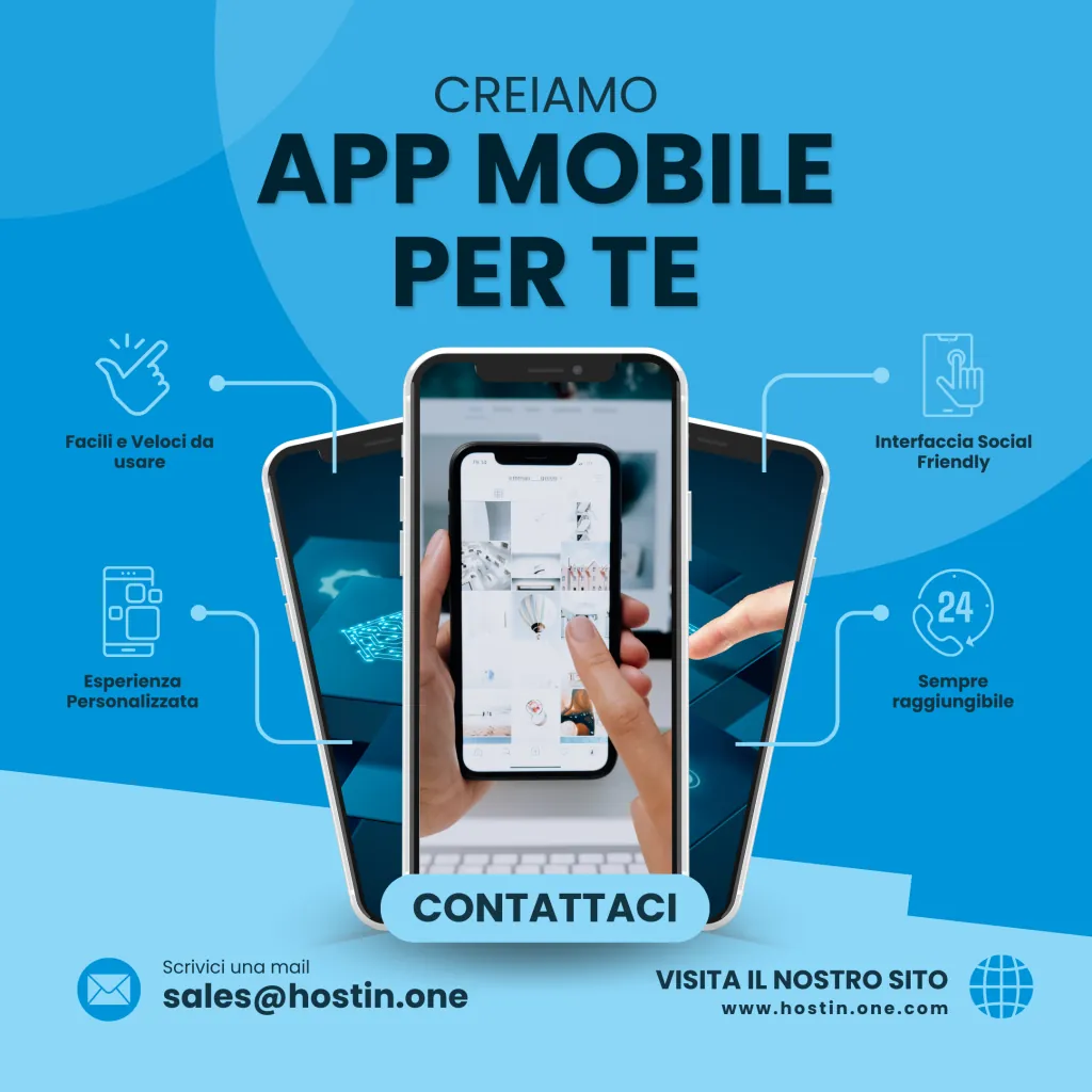 HostInOne - Realizza App mobile per te